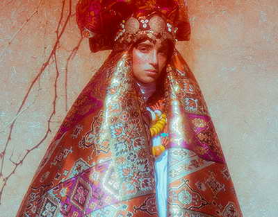 Alena Əliyeva “Çərçivədən kənar” sərgisində - FOTOLAR